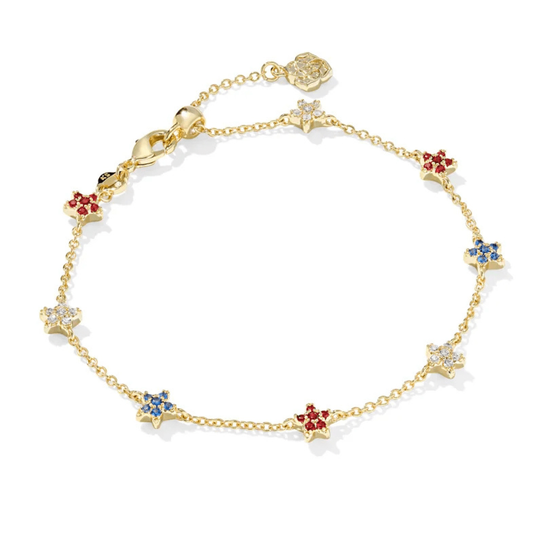 Kendra Scott Sierra Star Crystal Delicate Chain Bracelet - Kendra Scott