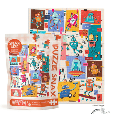 Kid's Puzzle Snax - Robots - WerkShoppe