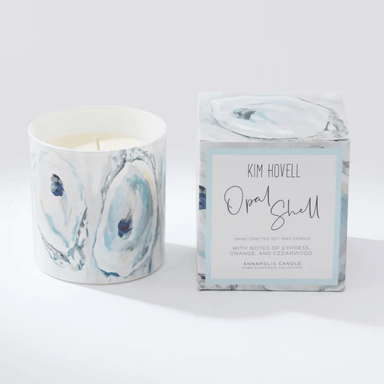 Kim Hovell Boxed Candle - Opal Shell - Annapolis Candle
