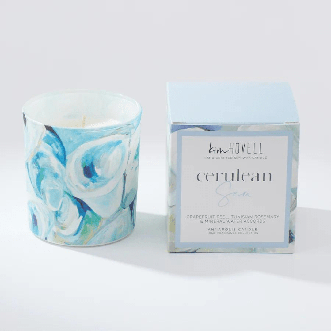 Kim Hovell Candle - Cerulean Sea - Annapolis Candle