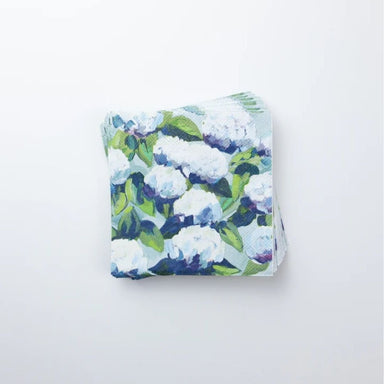 Kim Hovell Cocktail Napkins - Hydrangea - Kim Hovell