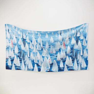 Kim Hovell Oversized Beach Towel - Race Day - Kim Hovell