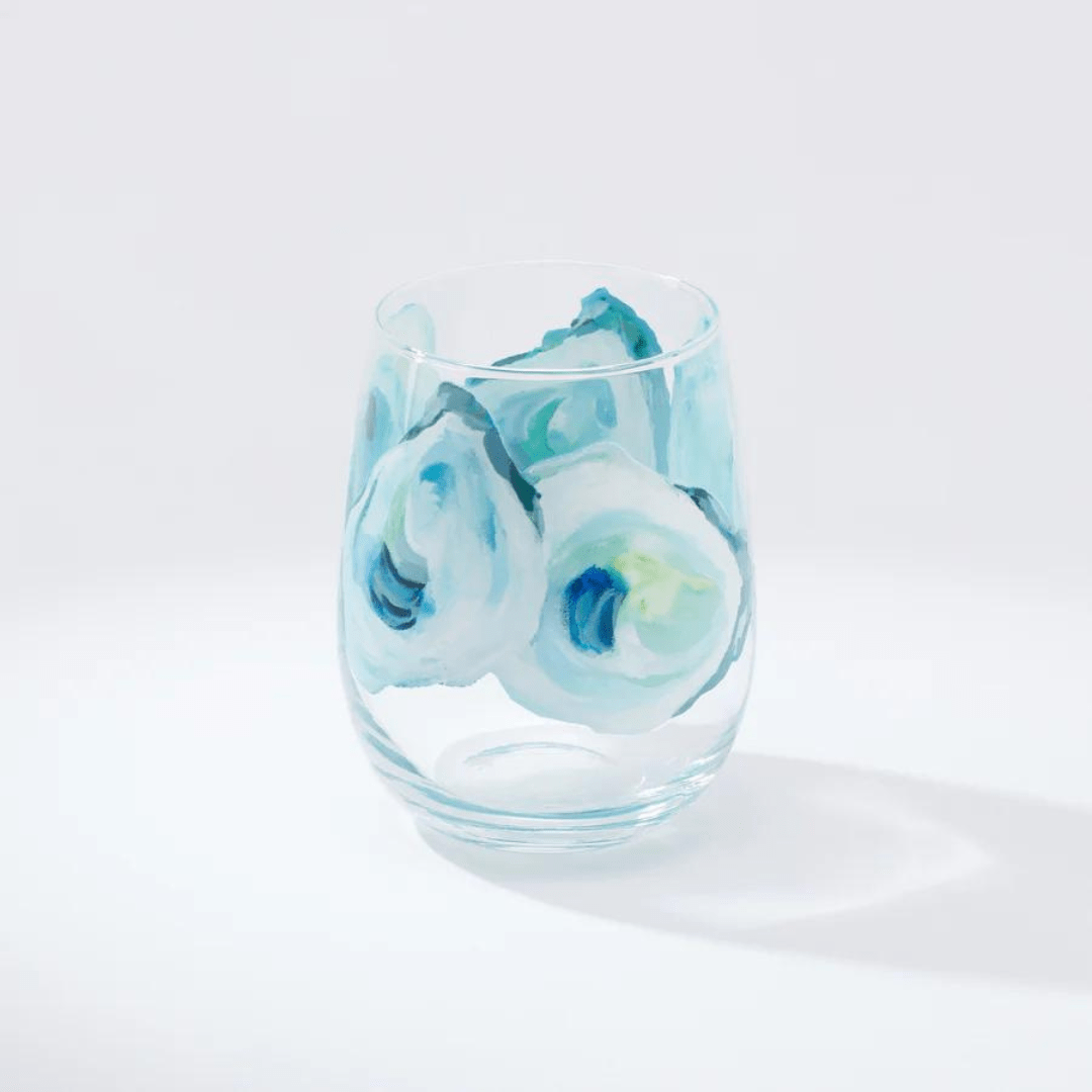 Kim Hovell Stemless Wineglass - Kim Hovell