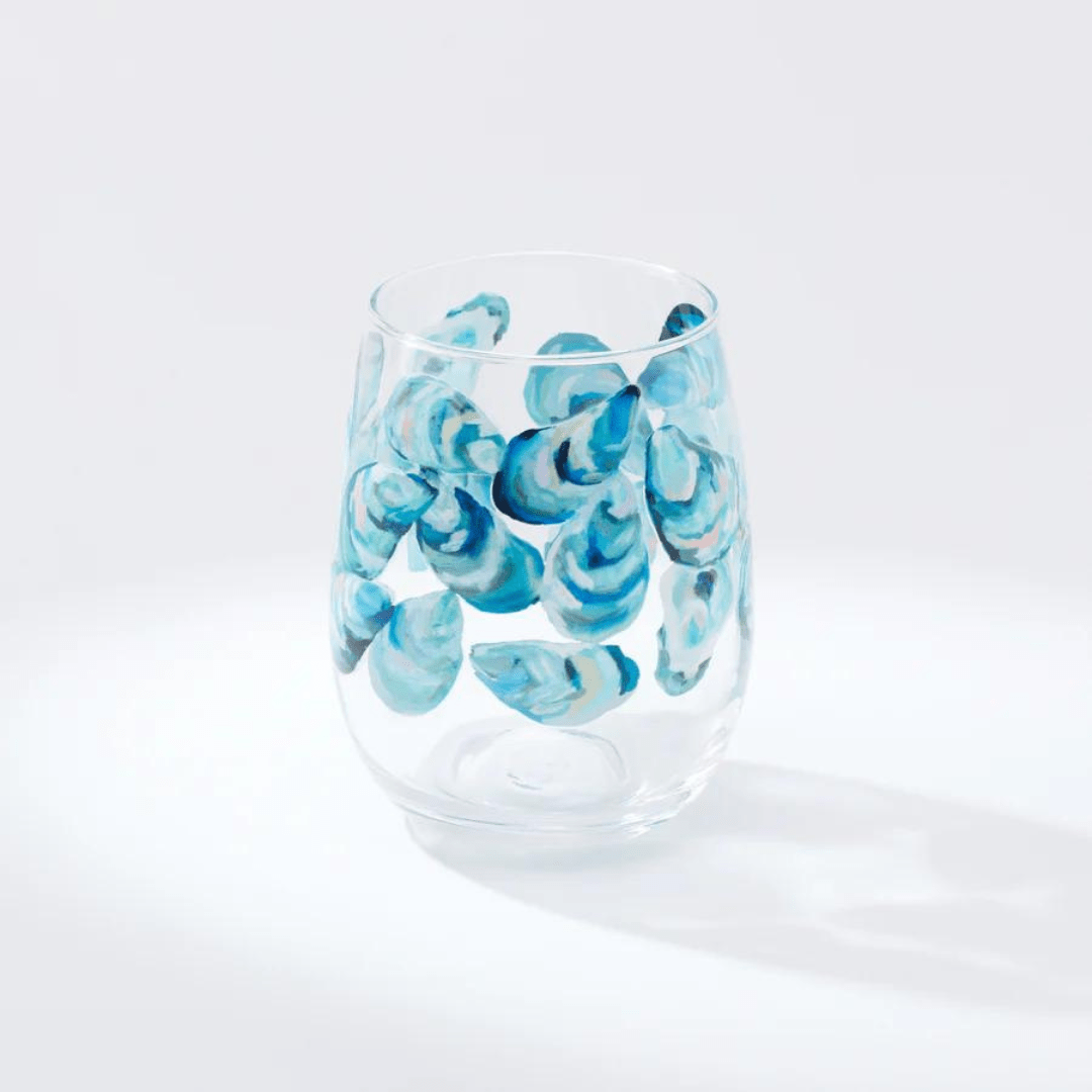 Kim Hovell Stemless Wineglass - Kim Hovell