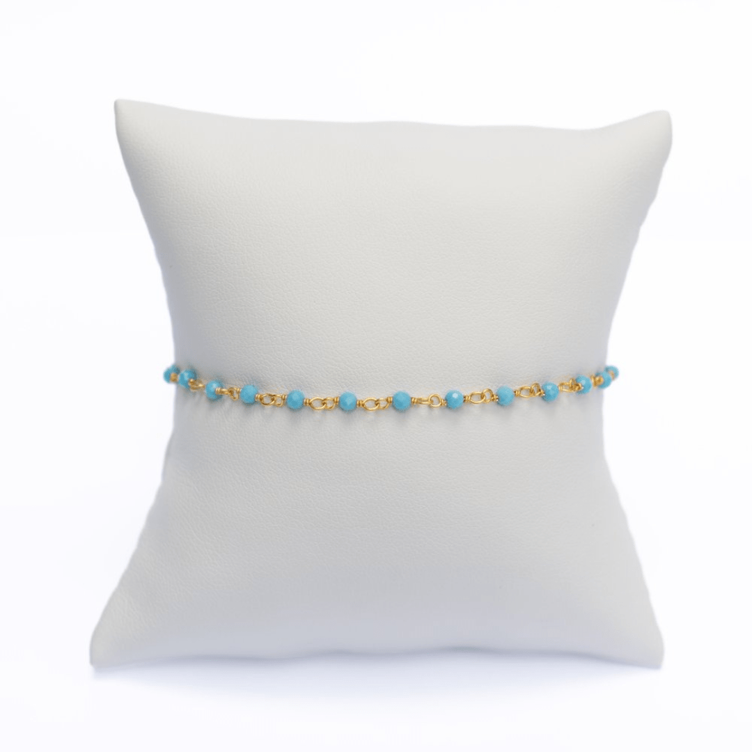 Kimberly James Beaded Bracelet - Turquoise - Kimberly James Jewelry