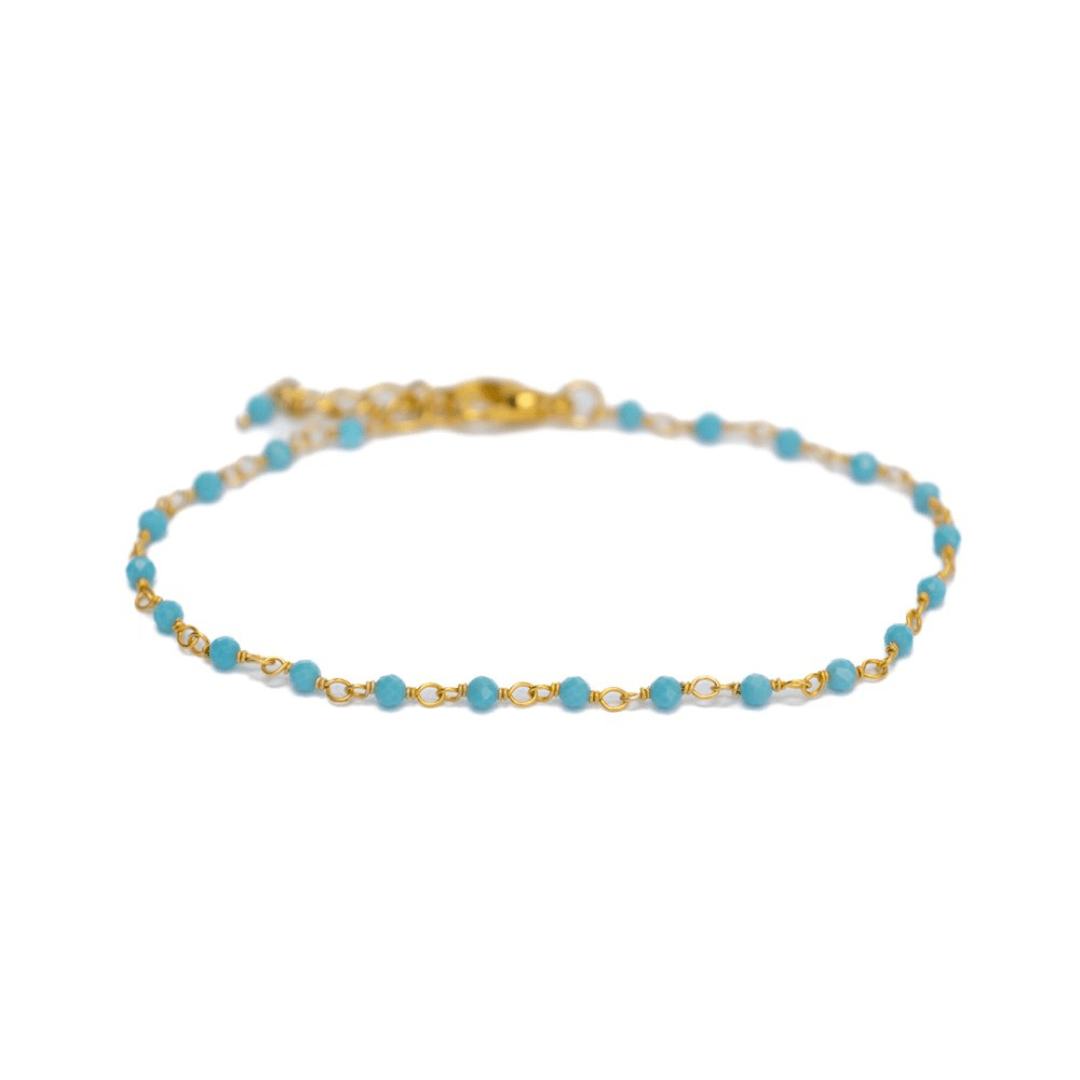 Kimberly James Beaded Bracelet - Turquoise - Kimberly James Jewelry
