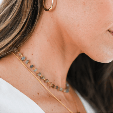 Kimberly James Choker Necklace - Labradorite - Kimberly James Jewelry