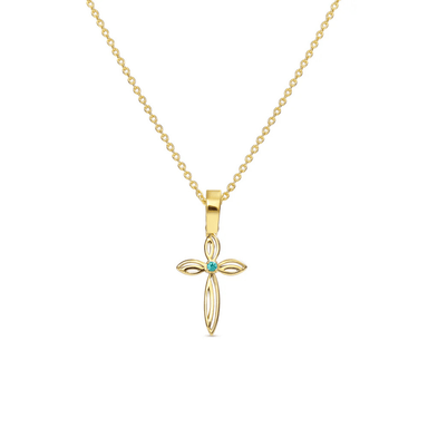 Kimberly James Heron Wing Cross Necklace - Kimberly James Jewelry