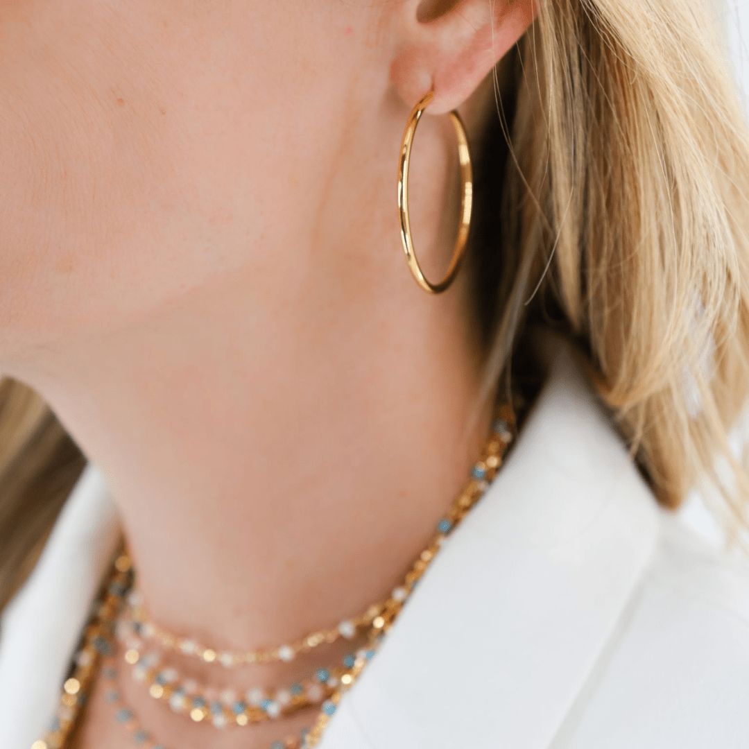 Kimberly James Jewelry Balance Hoop - Kimberly James Jewelry