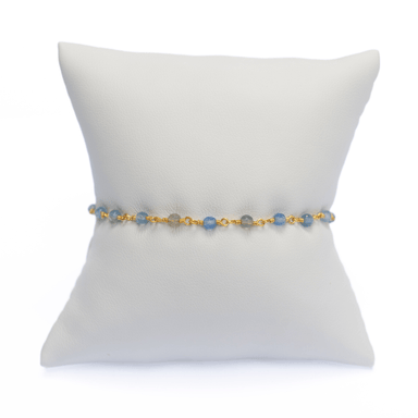 Kimberly James Jewelry Beaded Bracelet - Blue Chalcedony - Kimberly James Jewelry