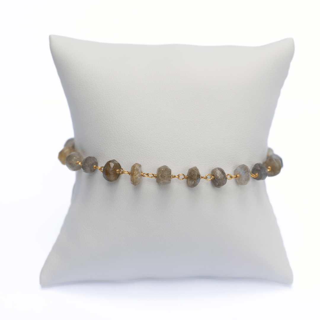 Kimberly James Jewelry Beaded Bracelet - Labradorite - Kimberly James Jewelry