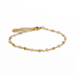 Kimberly James Jewelry Beaded Bracelet - Pearl & Golden Pyrite - Kimberly James Jewelry