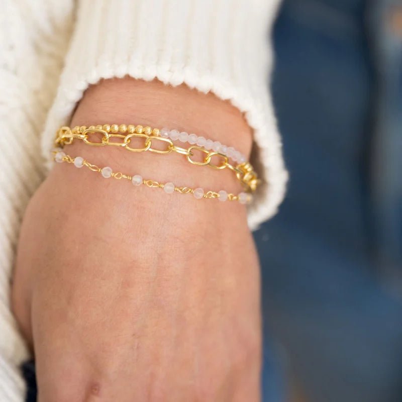 Kimberly James Jewelry Beaded Bracelet - Rose Quartz - Kimberly James Jewelry