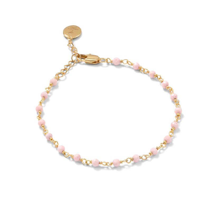Kimberly James Jewelry Beaded Gemstone Bracelet - Pink Opal - Kimberly James Jewelry