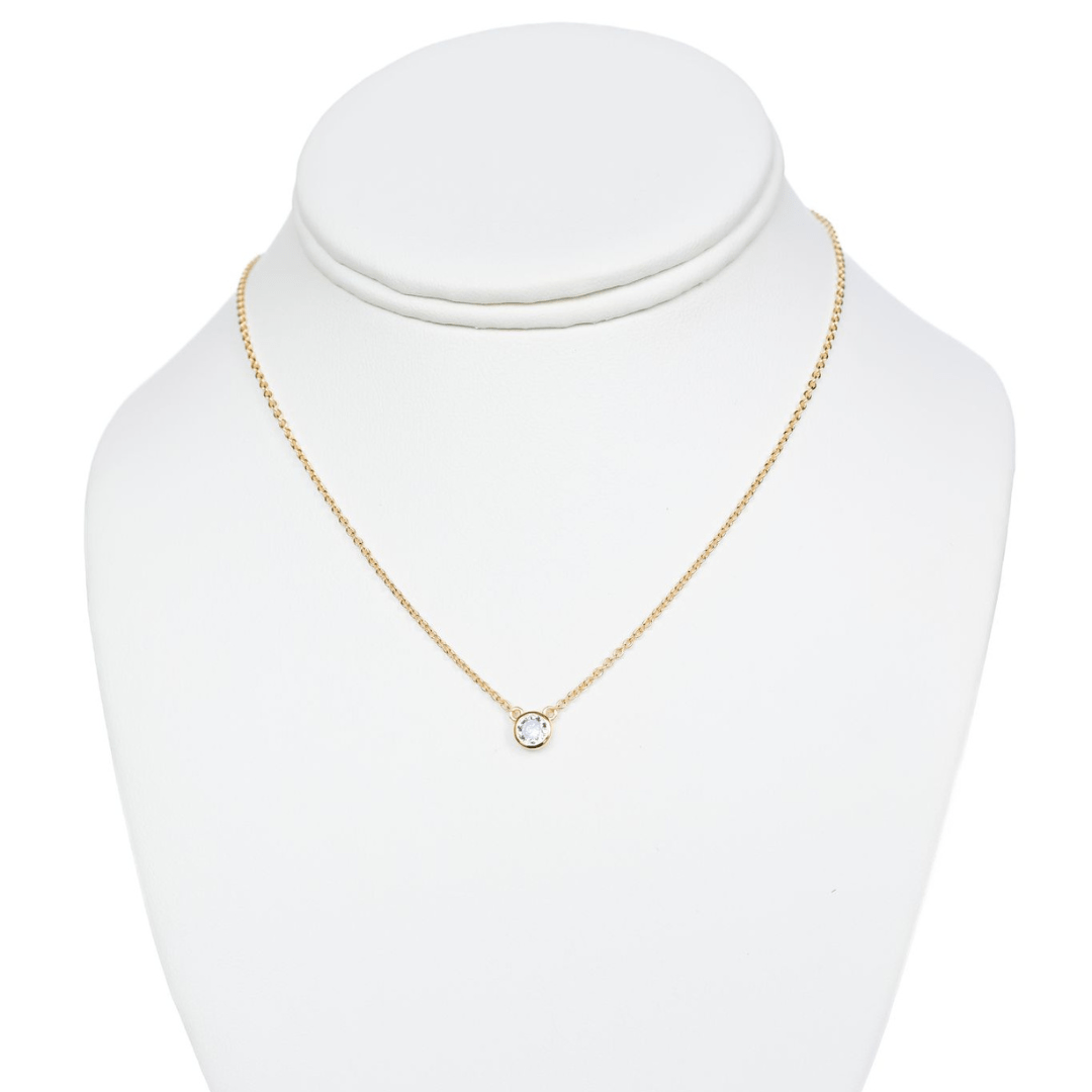 Kimberly James Jewelry CZ Pendant Choker - Kimberly James Jewelry