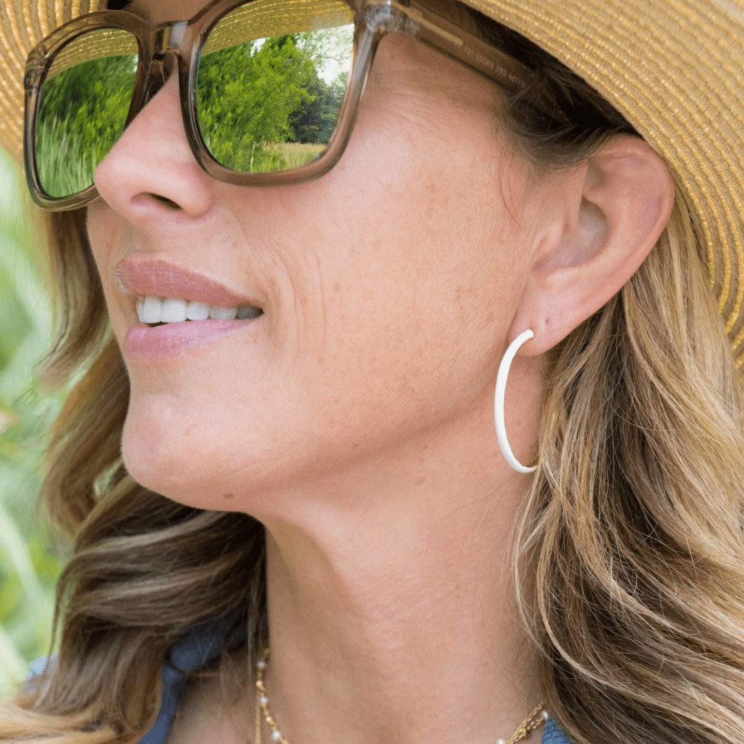 Kimberly James Jewelry Full Circle Hoop - Kimberly James Jewelry