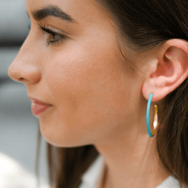 Kimberly James Jewelry Full Circle Hoop - Kimberly James Jewelry