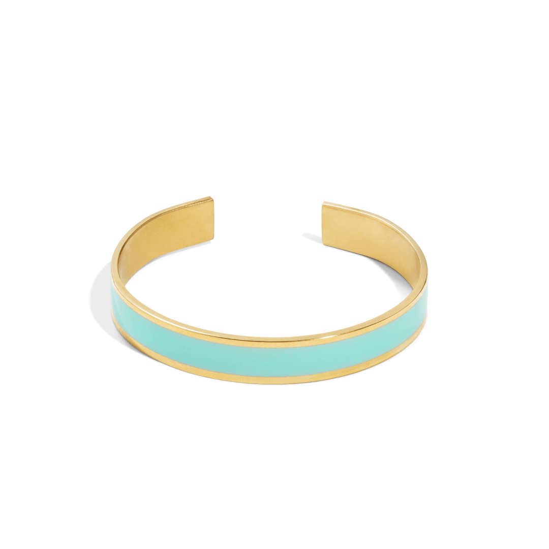 Kimberly James Jewelry Mariner Enamel Adjustable Bangle - Kimberly James Jewelry