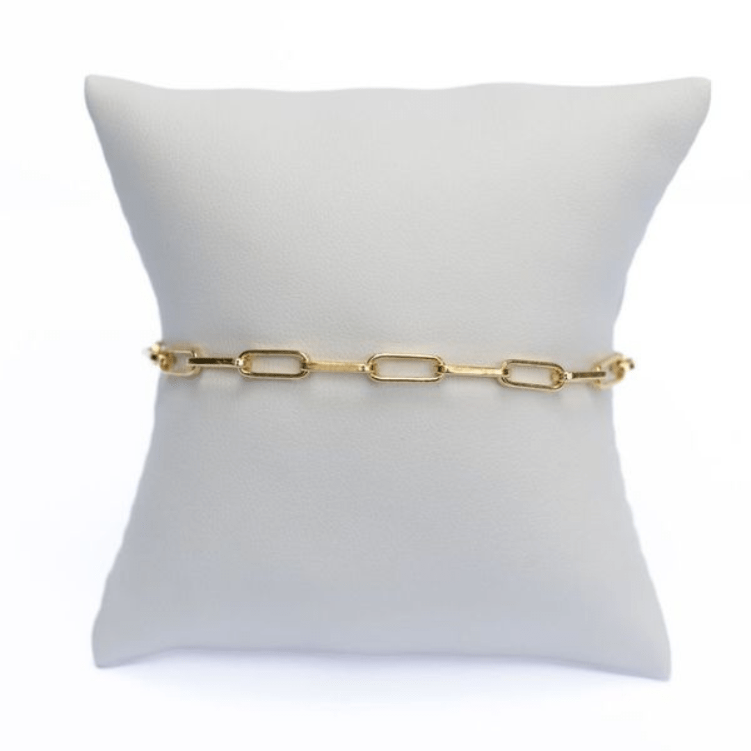 Kimberly James Jewelry Paper Clip Bracelet - Kimberly James Jewelry