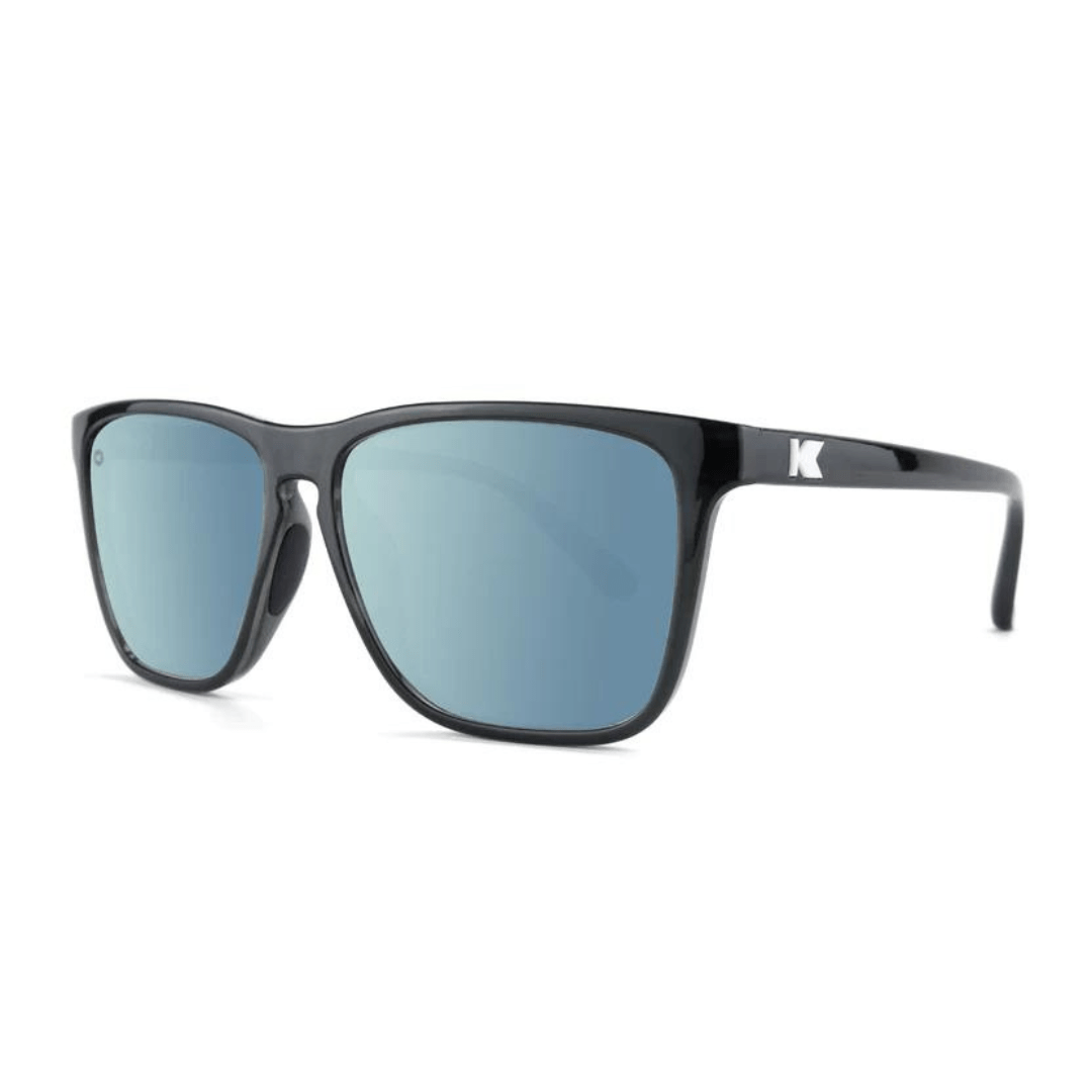 Knockaround Fast Lanes Sport Sunglasses - Jelly Black/Sky Blue - Knockaround