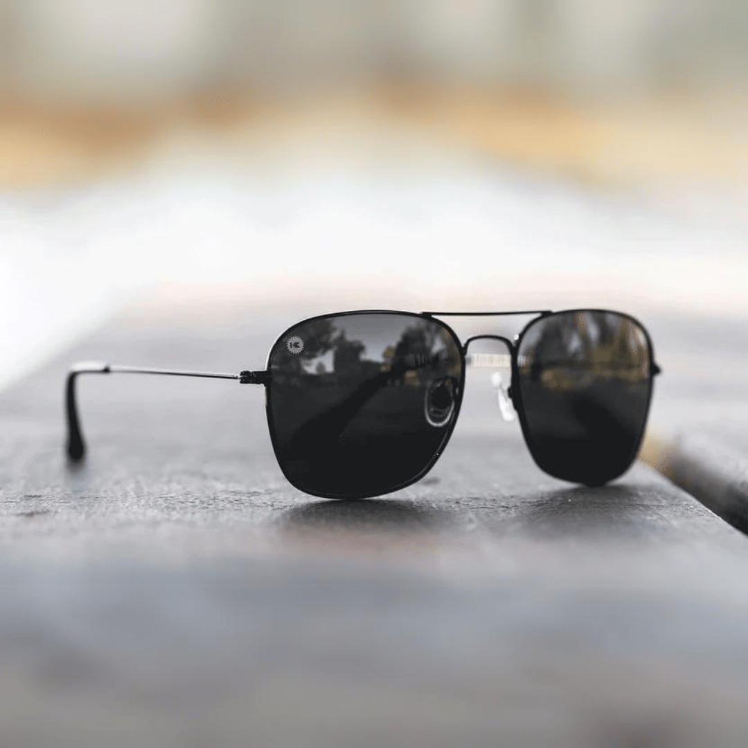Knockaround Mount Evans Sunglasses - Black/Smoke - Knockaround