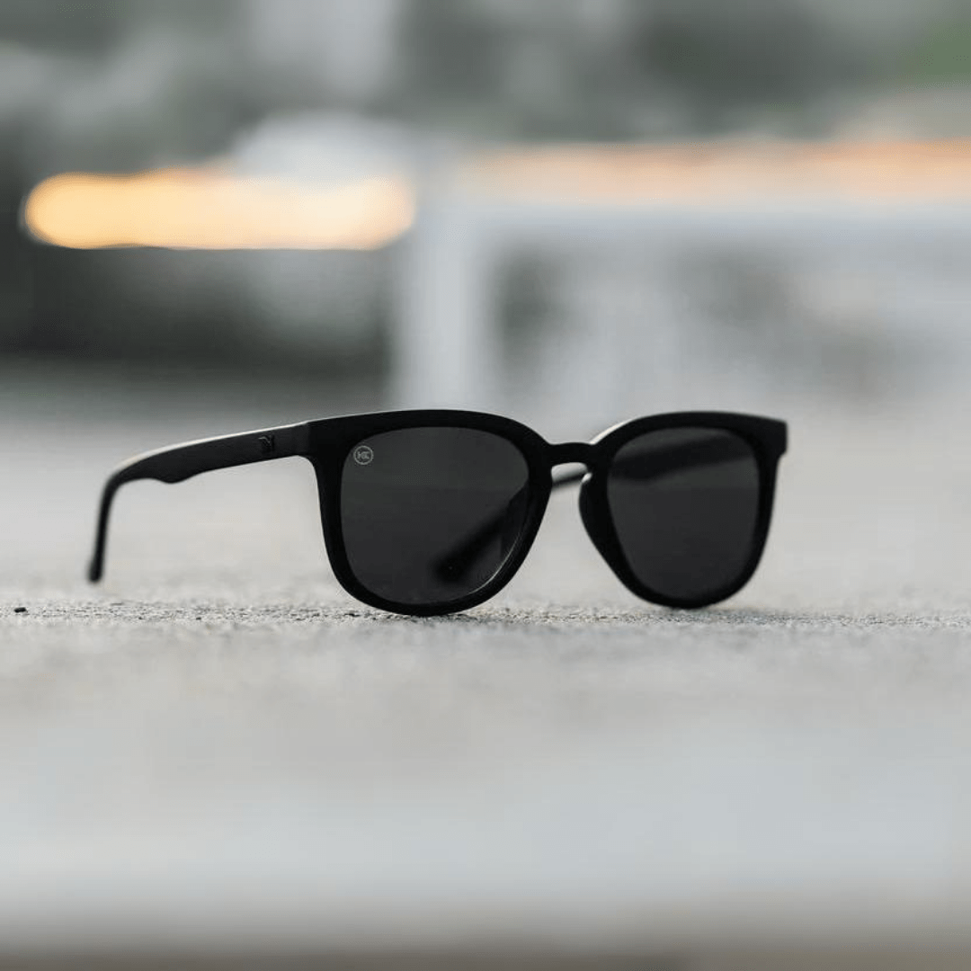 Knockaround Paso Robles Sunglasses - Black on Black - Knockaround