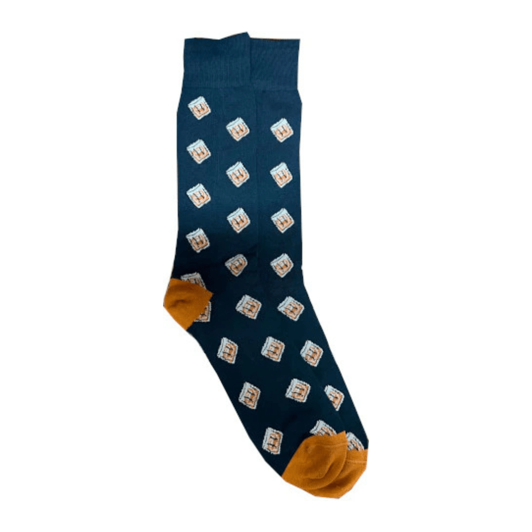 LazyJack Press Whiskey Business Socks - Lazyjack Press