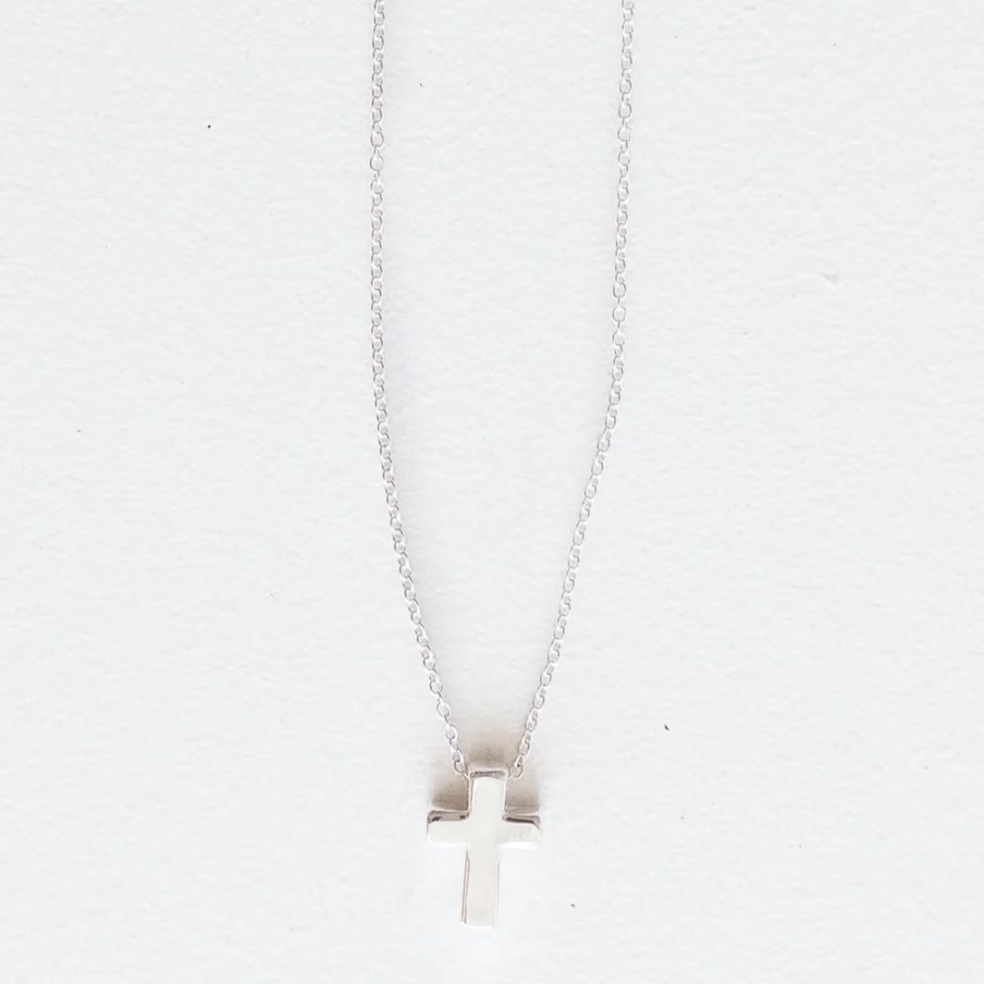 Leslie Curtis Anniston Small Cross Necklace - Leslie Curtis Jewelry Designs