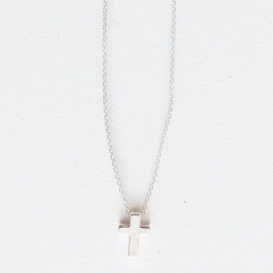 Leslie Curtis Anniston Small Cross Necklace - Leslie Curtis Jewelry Designs