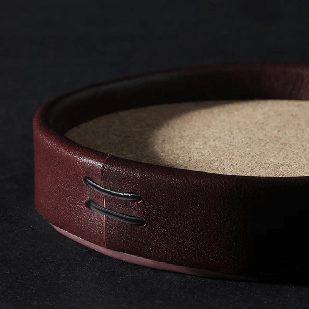 Liiton Leather Coaster Set of 4 - Liiton