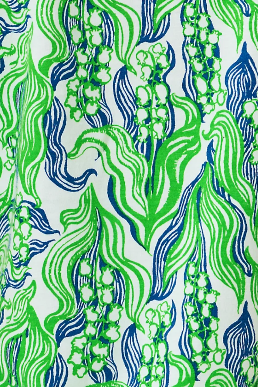 Lilly Pulitzer Bingley Knit Top - Putting Green Lilly Of The Valley - Lilly Pulitzer