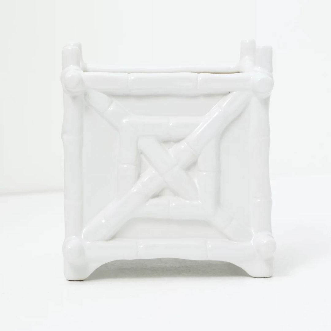 Lilly Pulitzer Ceramic Bamboo Planter - Lifeguard Press