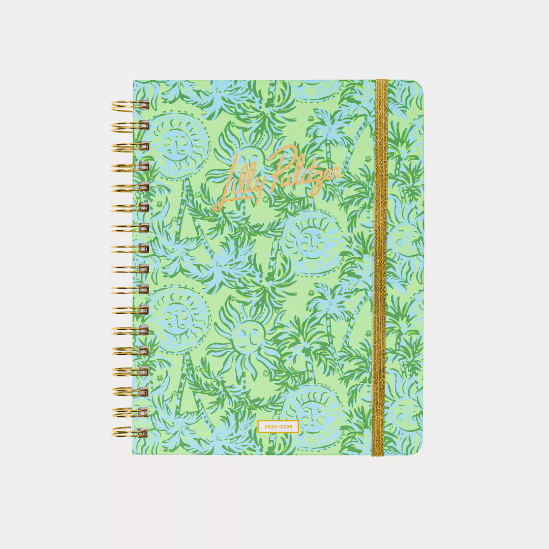 Lilly Pulitzer Large 17 Month Agenda - Lifeguard Press