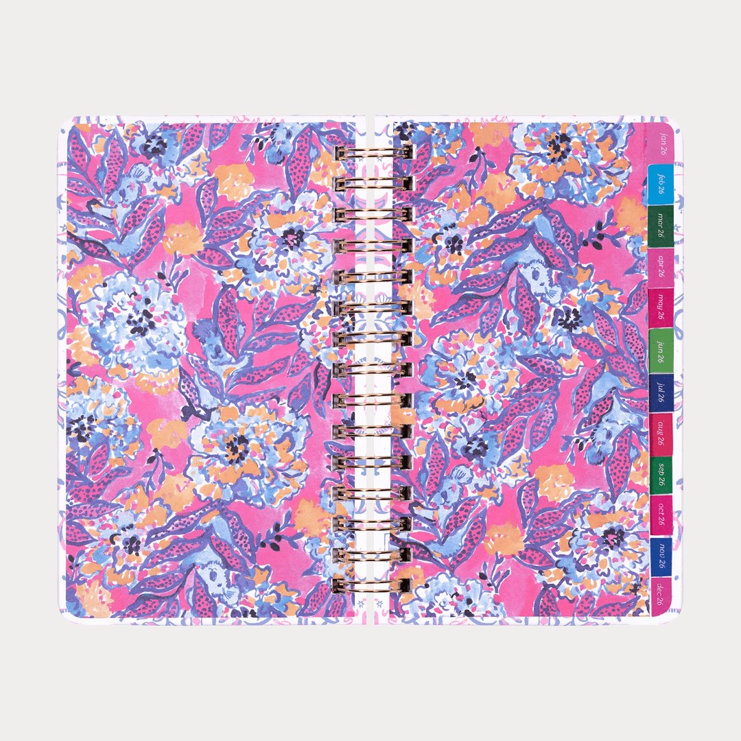 Lilly Pulitzer Medium 17 Month Agenda - Lifeguard Press