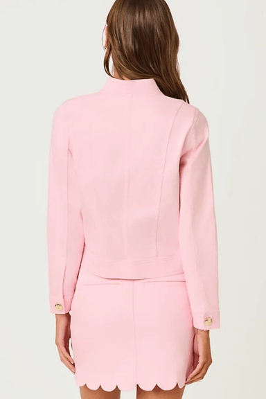 Lilly Pulitzer Shepa Denim Jacket - Pink Muse - Lilly Pulitzer