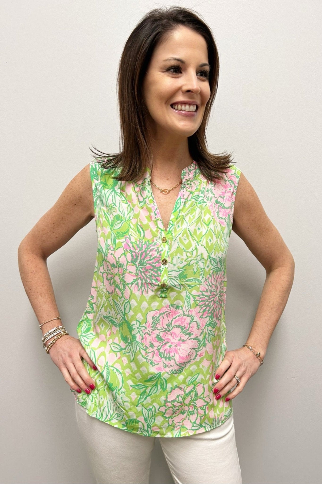 Lilly Pulitzer Sleeveless Elsa Top - Lilly Pulitzer