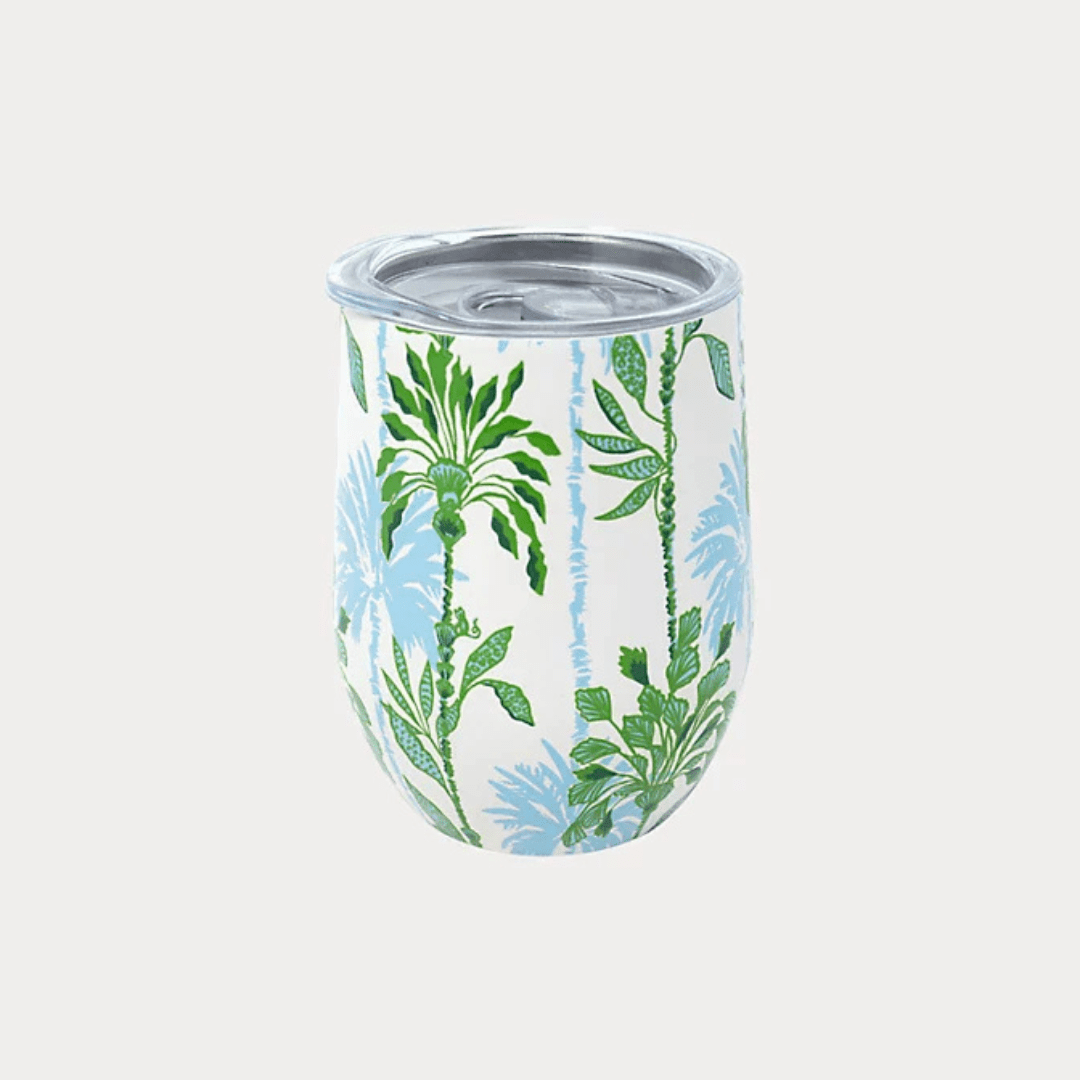 Lilly Pulitzer Stemless Tumbler - Swayin in the Breeze - Lifeguard Press