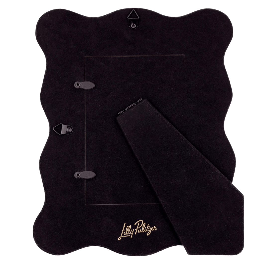 Lilly Pulitzer Wavy Picture Frame - Resort White - Lifeguard Press