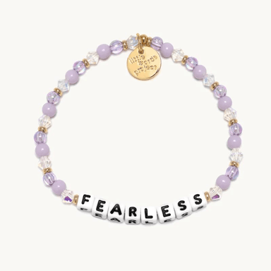 Little Words Project Purple Haze Bead Bracelet - Fearless - Little Words Project