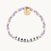 Little Words Project Purple Haze Bead Bracelet - Fearless - Little Words Project