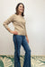 Liverpool Long Sleeve Raglan Sweater - Harvest Khaki Mélange - Liverpool