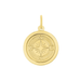 Lola Compass Pendant - All Gold - Medium - Lola