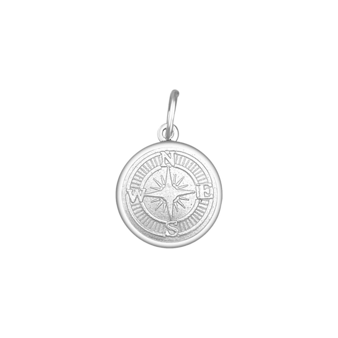 Lola Compass Pendant - Alpine White - Lola