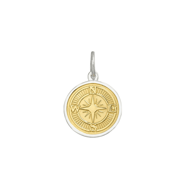 Lola Compass Pendant - Gold - Small - Lola