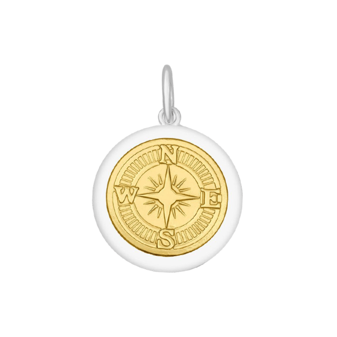 Lola Compass Pendant - Gold Vermeil - Medium - Lola