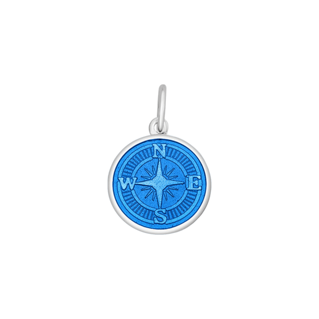 Lola Compass Pendant - Periwinkle - Small - Lola