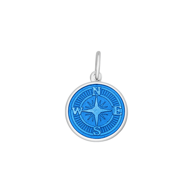 Lola Compass Pendant - Periwinkle - Small - Lola