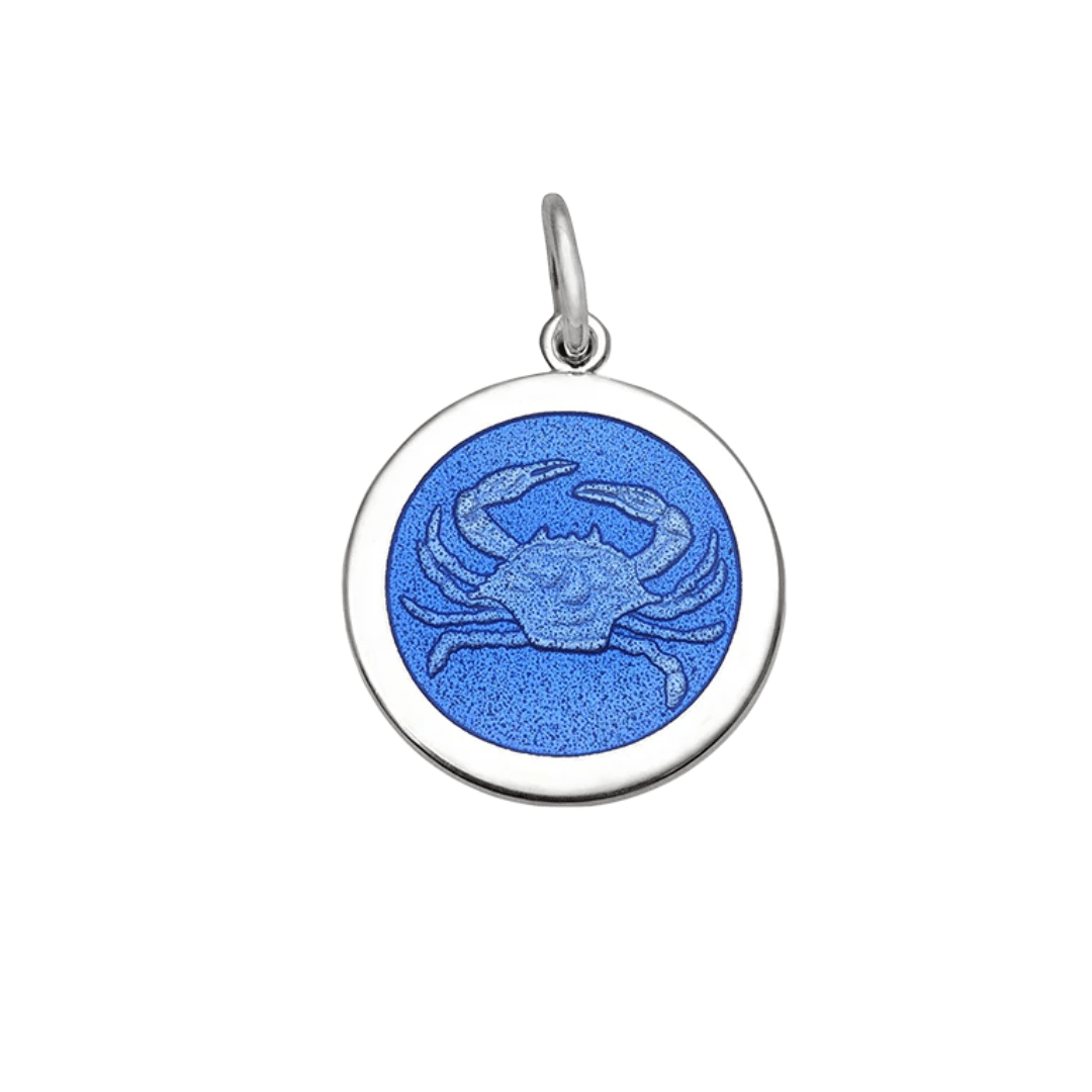 LOLA Crab Pendant - Periwinkle - Small - Lola