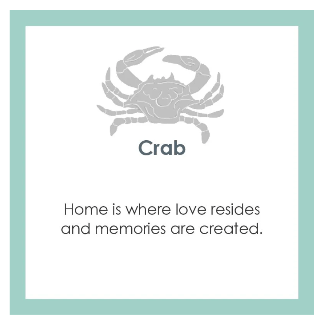 LOLA Crab Pendant - Periwinkle - Small - Lola