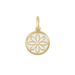 Lola Daisy Pendant - Gold/White - Small - Lola